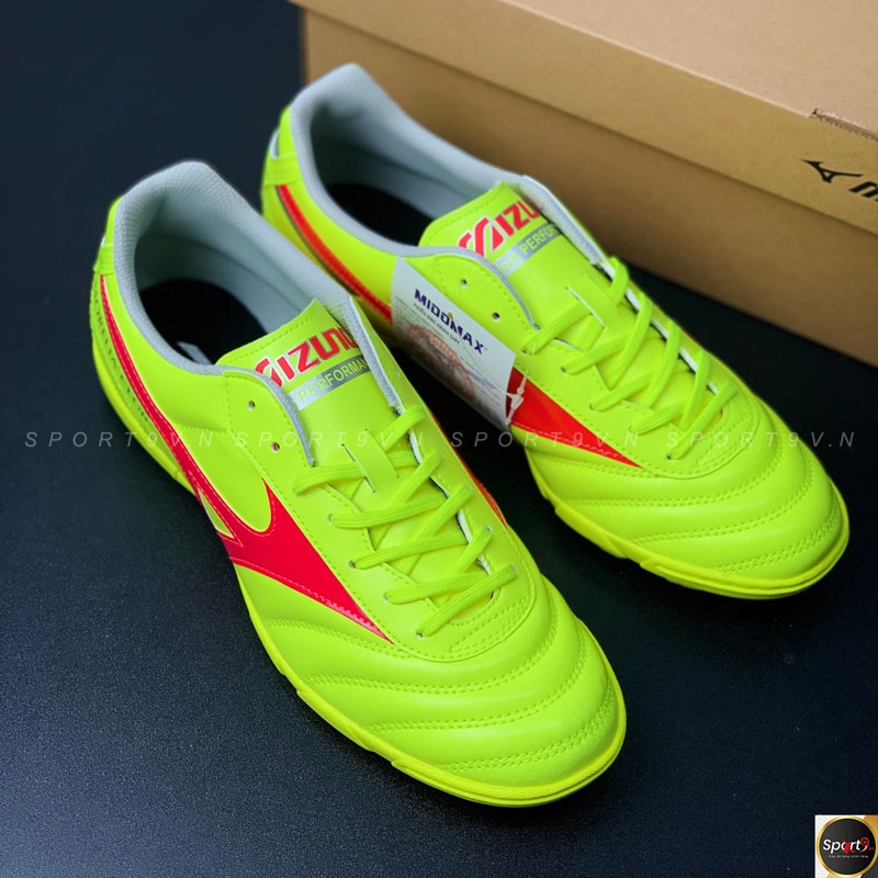 Mizuno Morelia II Club AS TF - Vàng Xanh/Đỏ - P1GD241645