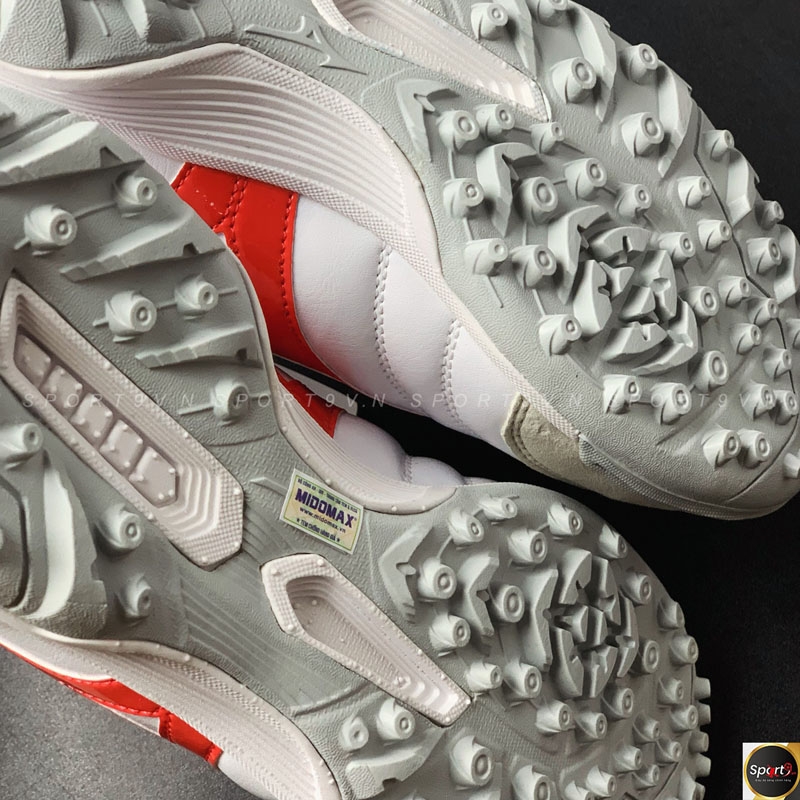 Mizuno Morelia Sala Classic TF - Q1GB240291 - Trắng/Đỏ/Đen