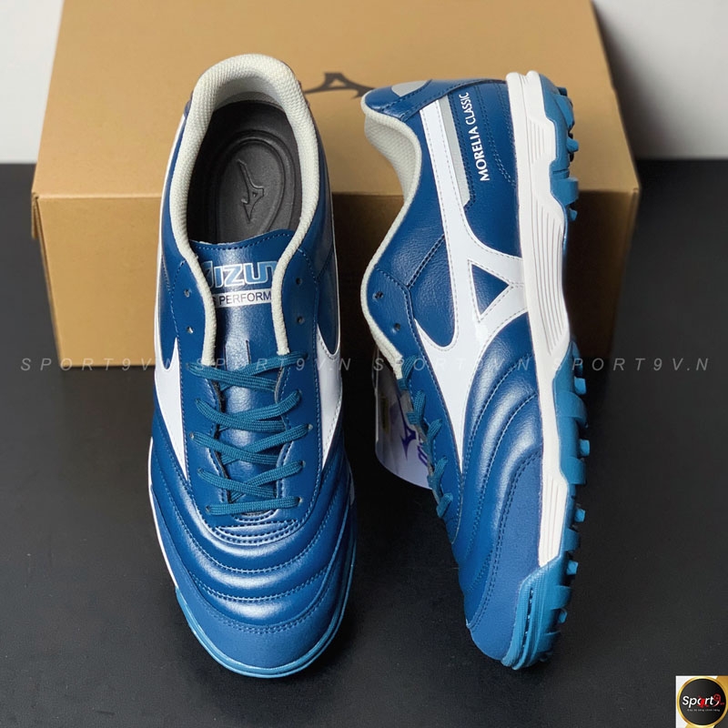 Mizuno Morelia Sala Classic TF - Q1GB240290 - Xanh Than