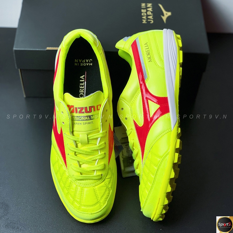 Mizuno Morelia Sala Japan TF - Vàng Xanh/Đỏ - Q1GB240045