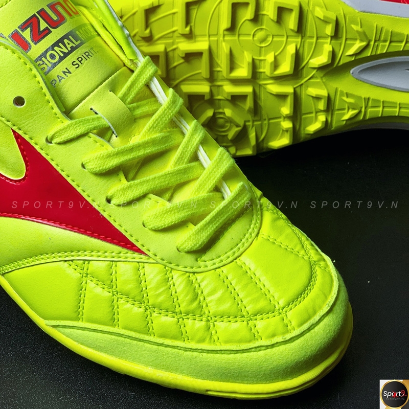 Mizuno Morelia Sala Japan TF - Vàng Xanh/Đỏ - Q1GB240045