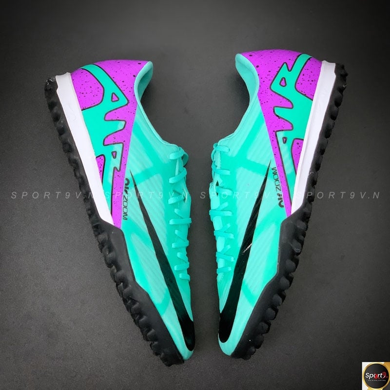 Nike Zoom Mercurial Vapor 15 Academy TF - Xanh Lơ/ Tím - DJ5635-300