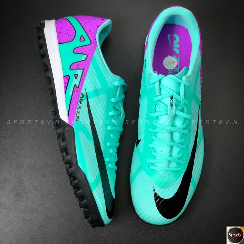 Nike Zoom Mercurial Vapor 15 Academy TF - Xanh Lơ/ Tím - DJ5635-300
