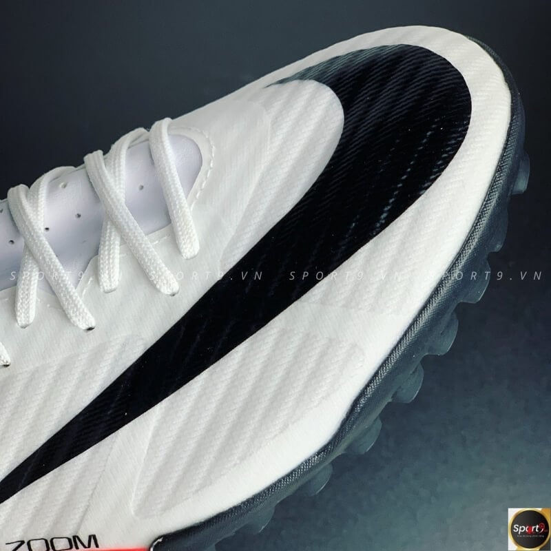 Nike Zoom Mercurial Vapor 15 Academy TF - Trắng/Đen/Đỏ - DJ5635-600