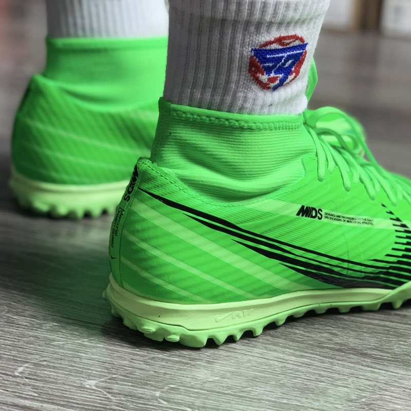 Nike Zoom Mercurial Superfly 9 Academy MDS008 TF - Xanh Lá - FJ7199-300