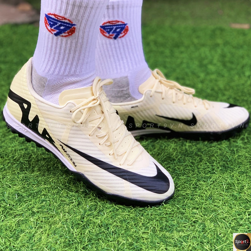 Nike Zoom Mercurial Vapor 15 Academy TF Lemonde - Màu Trà Sữa - DJ5635-700