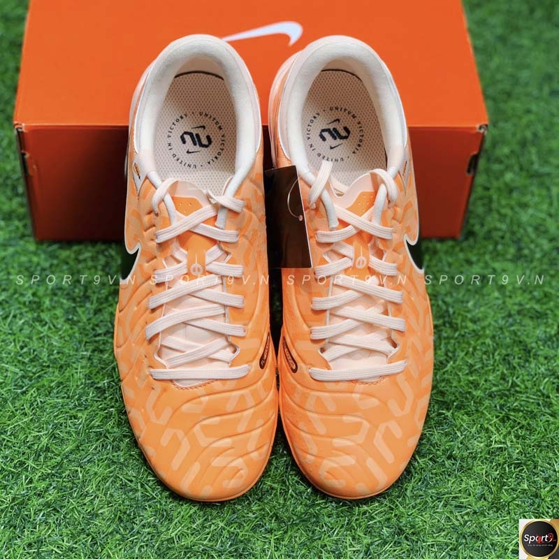 Nike Tiempo Legend 10 Academy TF United - Cam/Đen - DZ3178-800