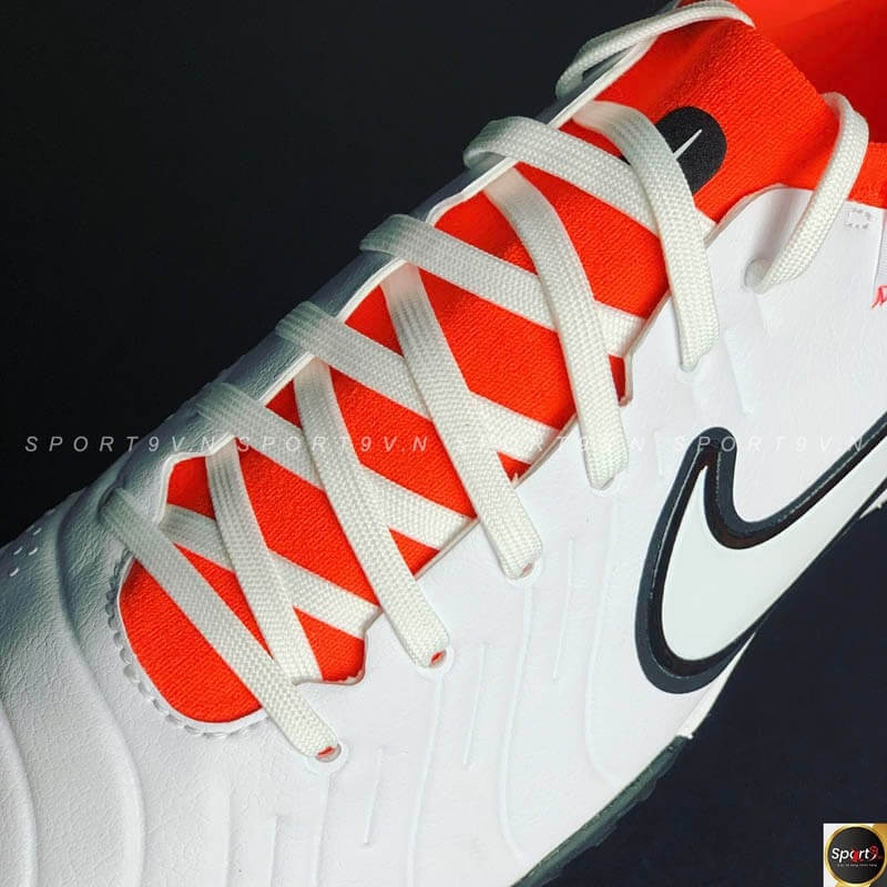 Nike Tiempo Legend 10 Pro TF Ready - Trắng/Đen/Đỏ - DV4336-100