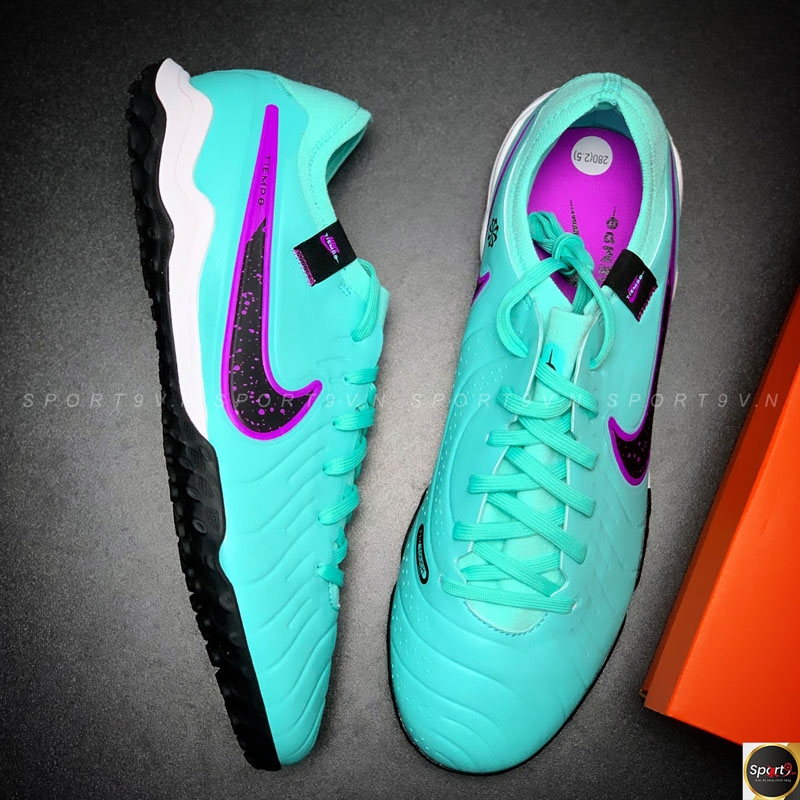 Nike Tiempo Legend 10 Pro TF - Xanh Lơ/Tím - DV4336-300