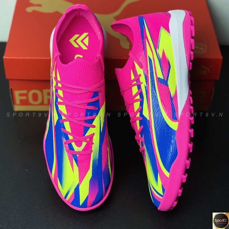 PUMA Ultra Ultimate Cage TT Energy - Hồng Xanh - 107858 01