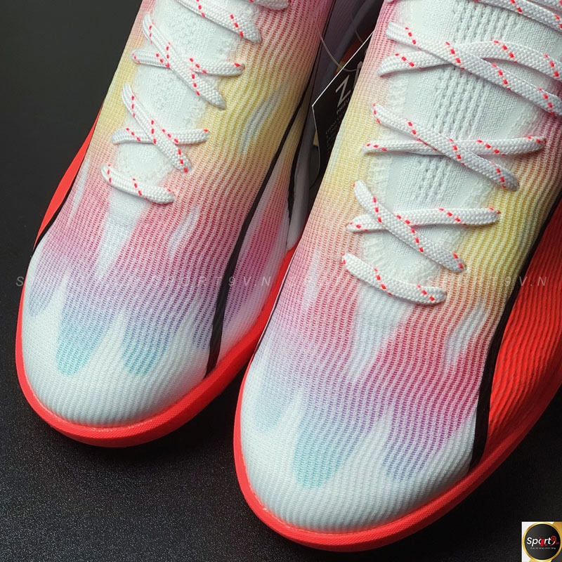 PUMA Ultra Ultimate Cage TT Breakthrough - Trắng/Đỏ - 107502 01