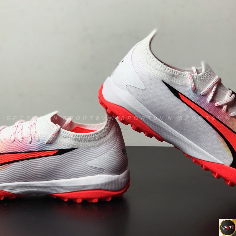 PUMA Ultra Ultimate Cage TT Breakthrough - Trắng/Đỏ - 107502 01