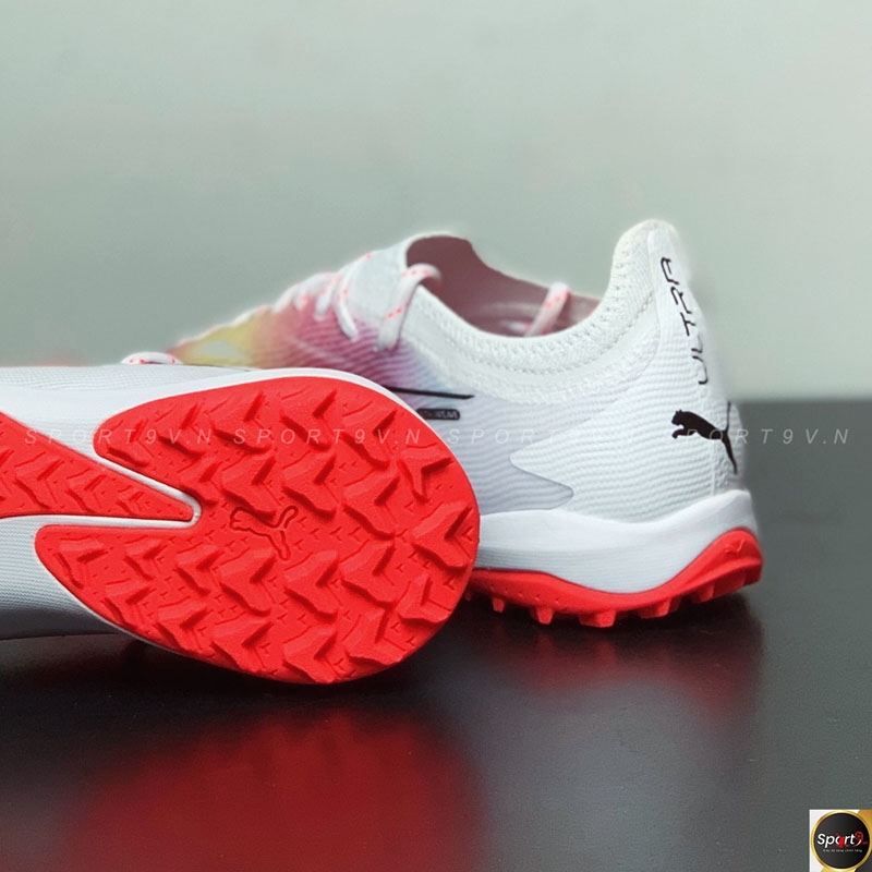 PUMA Ultra Ultimate Cage TT Breakthrough - Trắng/Đỏ - 107502 01