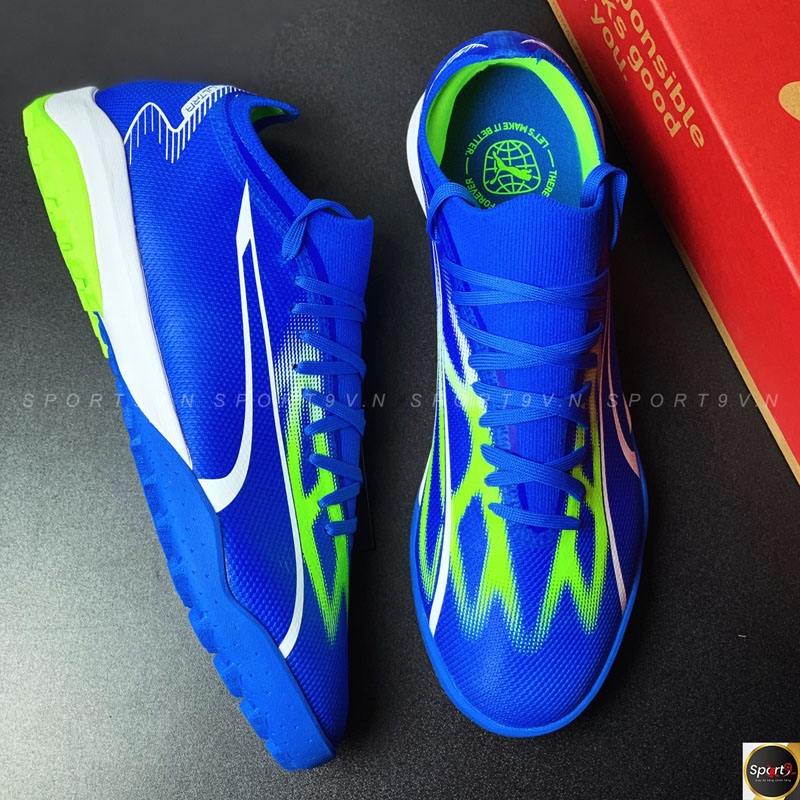 PUMA Ultra Match TT - Xanh Dương/Trắng - 107521 03