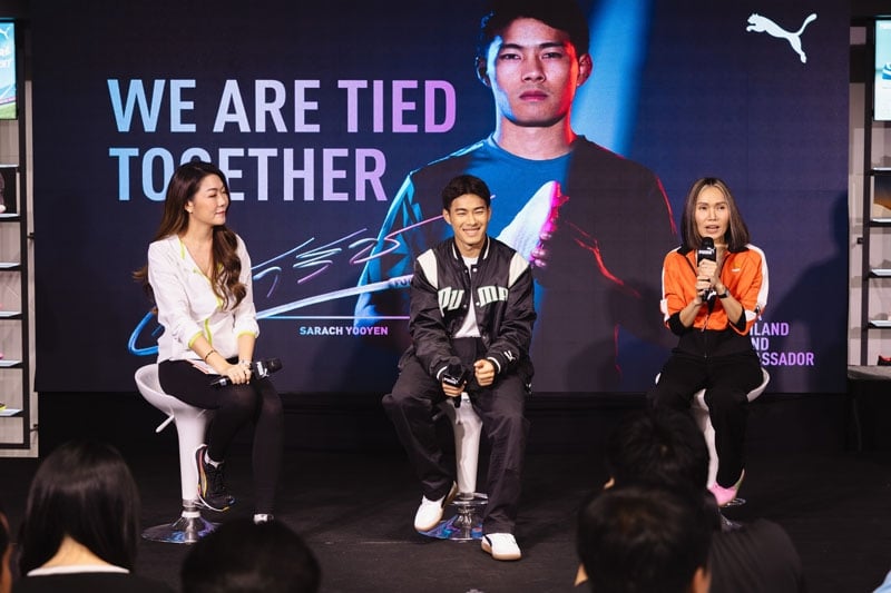 Sarach Yooyen trở thành đại sứ thương hiệu của Puma tại Thái Lan