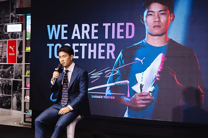 Sarach Yooyen trở thành đại sứ thương hiệu của Puma tại Thái Lan