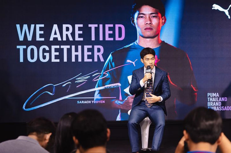 Sarach Yooyen trở thành đại sứ thương hiệu của Puma tại Thái Lan