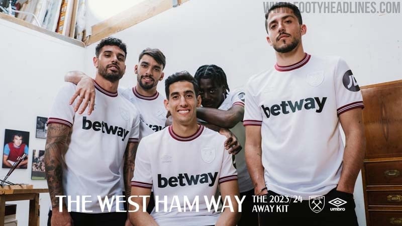 Áo đấu sân khách West Ham