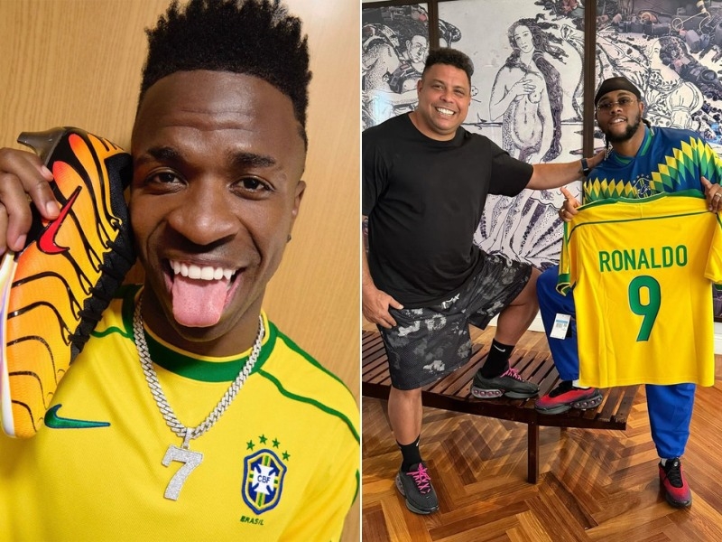 Nike tái xuất áo đấu Brazil