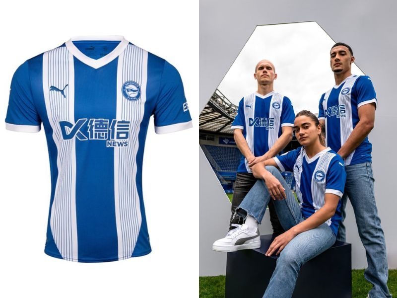 Áo bóng đá Puma Alavés sân nhà 24/25