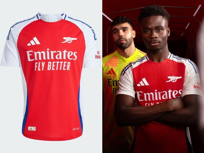 Bộ sưu tập áo đấu mới của đội bóng Arsenal 