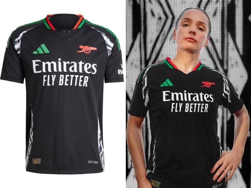 Bộ sưu tập áo đấu mới của đội bóng Arsenal