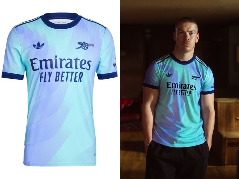 Bộ sưu tập áo đấu mới của đội bóng Arsenal