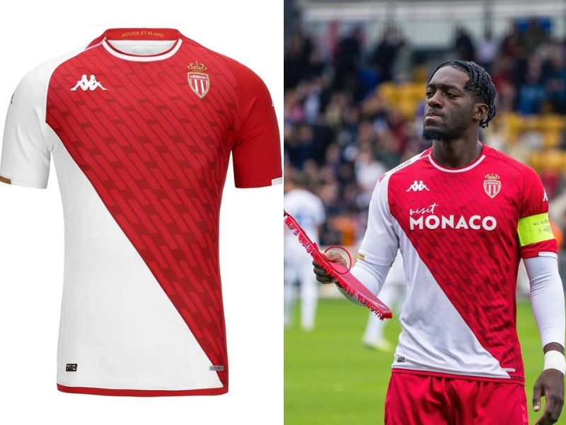 Áo đấu sân nhà AS Monaco