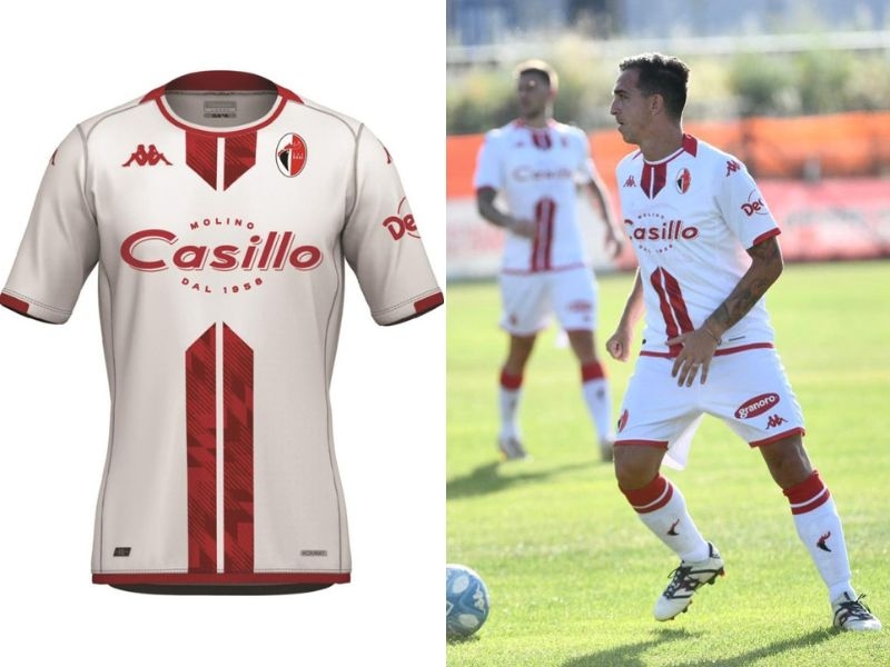 Áo đấu sân nhà ssc bari