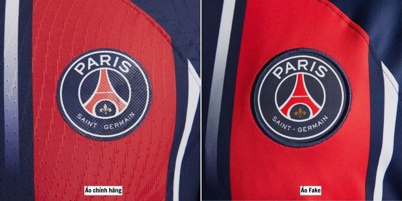 Phân biệt áo đấu chính hãng và áo Fake