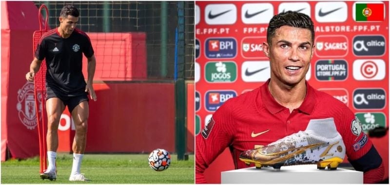 CR7 và những đôi giày bóng đá màu đen