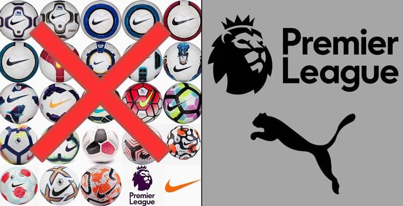 Puma thay thế Nike trở thành nhà cung cấp bóng thi đấu Premier League từ năm 2025 