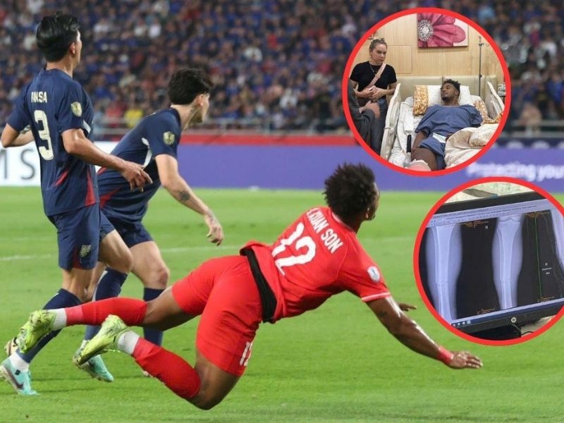 Nguyễn Xuân Son bị chấn thương trong trận chung kết lượt về tại ASEAN Cup 2024