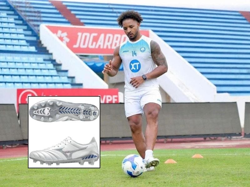Son tái xuất sân cỏ cùng đôi giày Mizuno Neo 3 Japan lưỡi gà rời