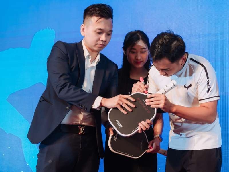 Phúc Huỳnh trở thành đại sứ thương hiệu của vợt pickleball Zpcler Aspire