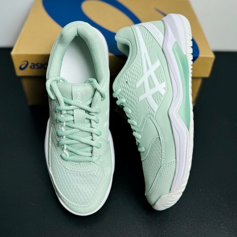 Asics Gel Dedicate 8 - 1042A237-300 - Xanh Mint/Trắng