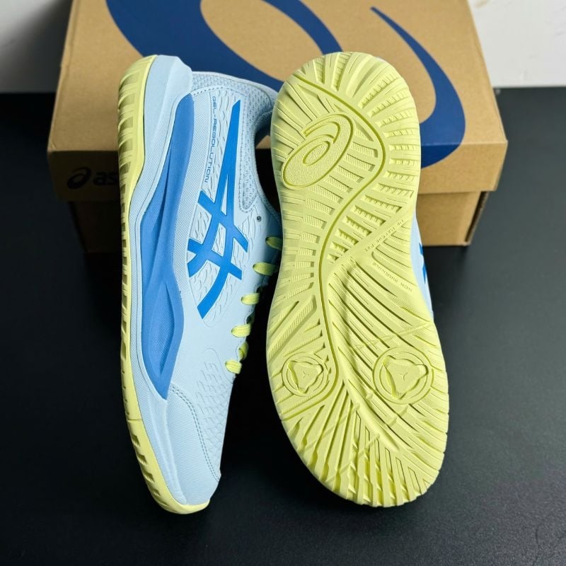 Giày Asics Gel Resution X GS 1044A081 - 401 Light Blue/Blue Coast