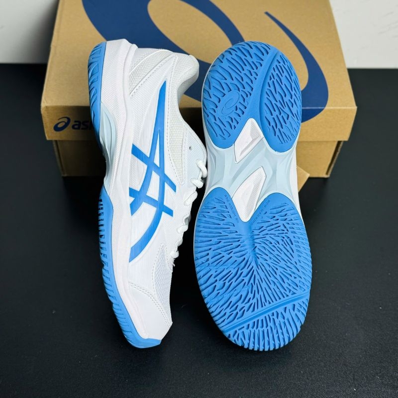Giày Asics Gel Game GS 1044A083 - 100 Trắng Xanh