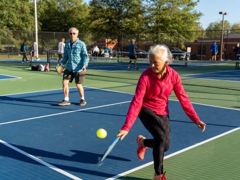 Phản xạ và tốc độ là 2 yếu tố quyết định trình độ pickleball