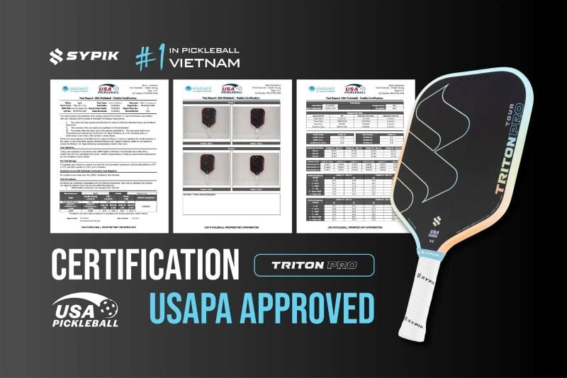 Chứng nhận tiêu chuẩn thi đấu USAPA