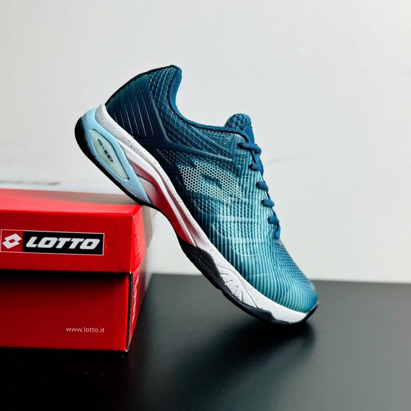 Giày Pickleball Lotto Mirage 300 III SPD - 218992 ATC - Màu Xanh