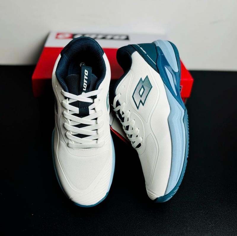 Giày Pickleball Lotto Faye - LOTTE250901W - Màu Trắng