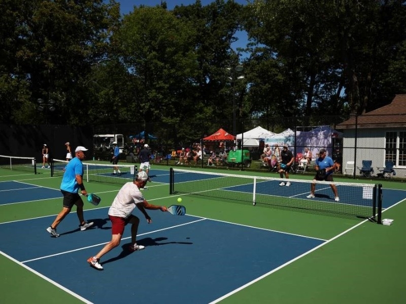 Luật đánh đôi trong pickleball