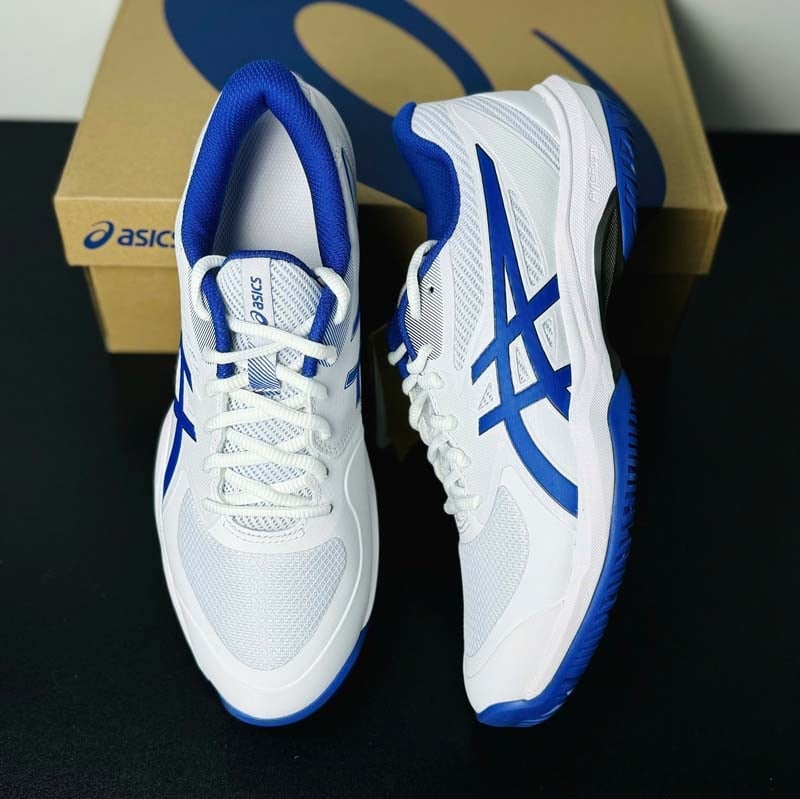 Giày Pickleball Asics Gel Game FF - 1041A489-103 - White/Dark Cobalt
