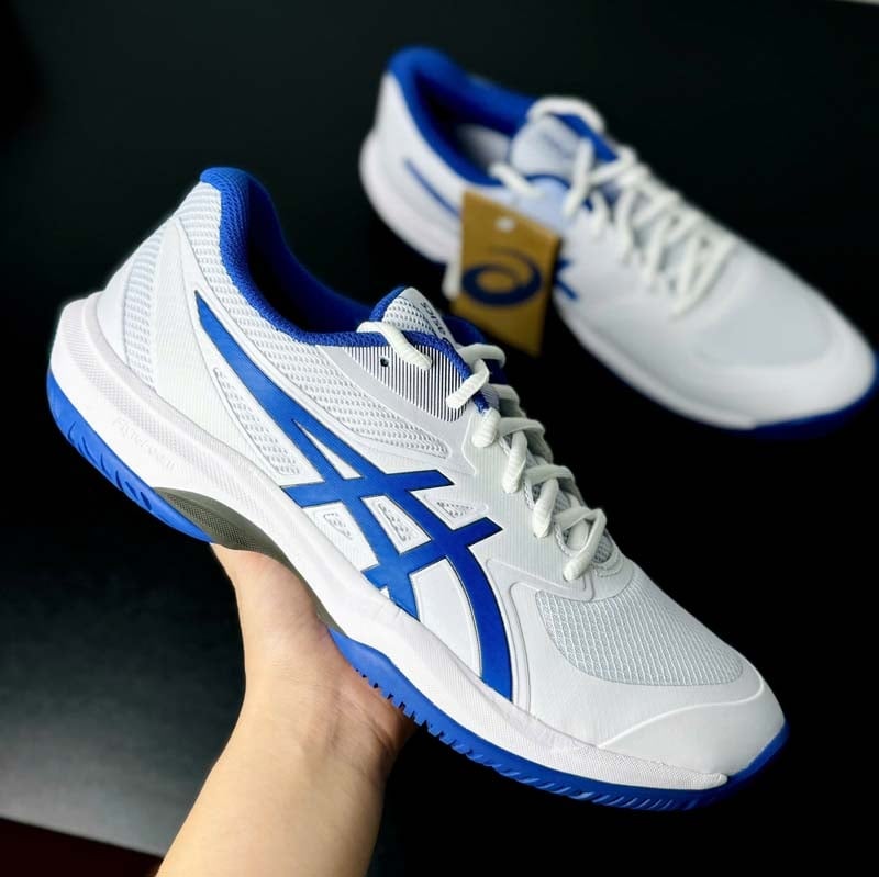 Giày Pickleball Asics Gel Game FF - 1041A489-103 - White/Dark Cobalt