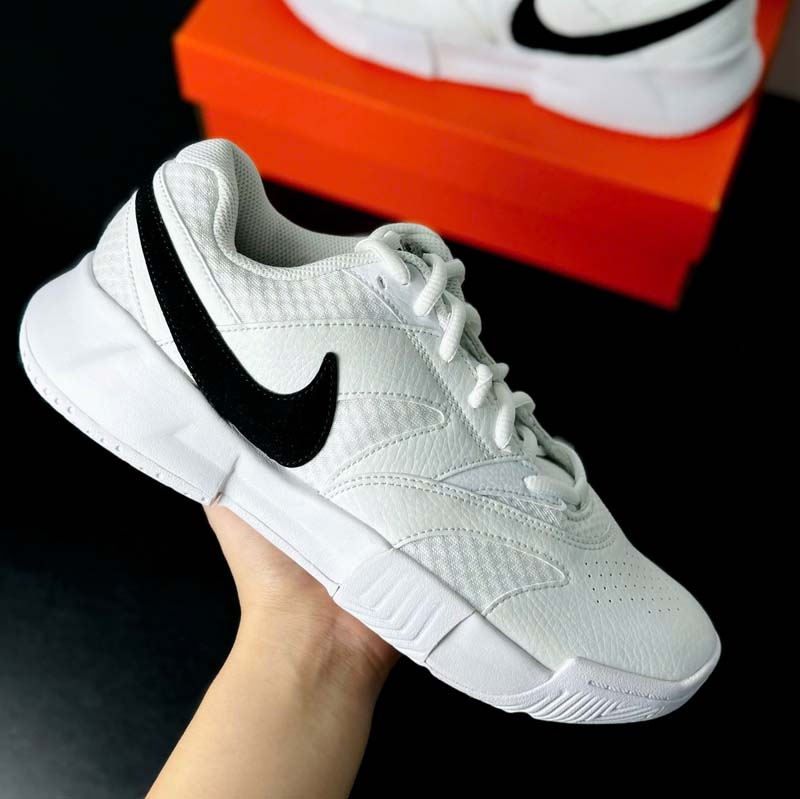 Giày Pickleball Nike Court Lite 4 - FD6574-100 - Màu Trắng Đen