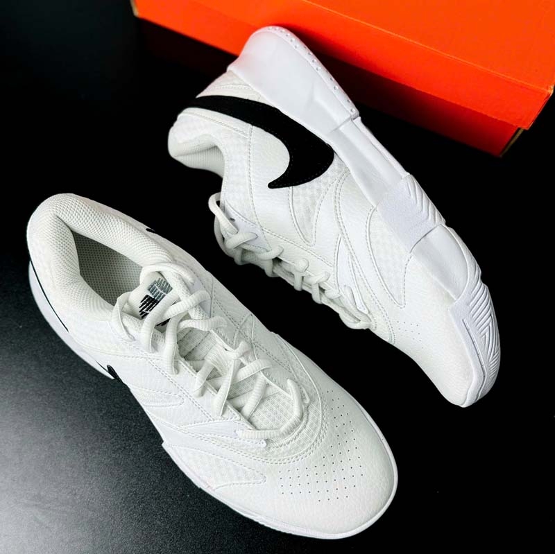 Giày Pickleball Nike Court Lite 4 - FD6574-100 - Màu Trắng Đen