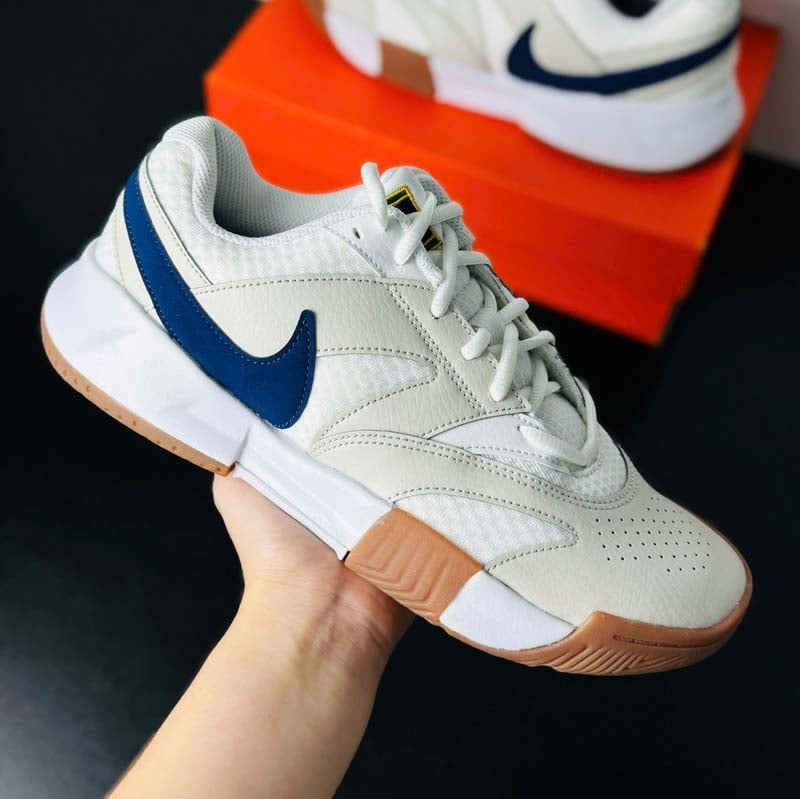 Giày Pickleball Nike Court Lite 4 - FD6574-102 - Màu Trắng Kem