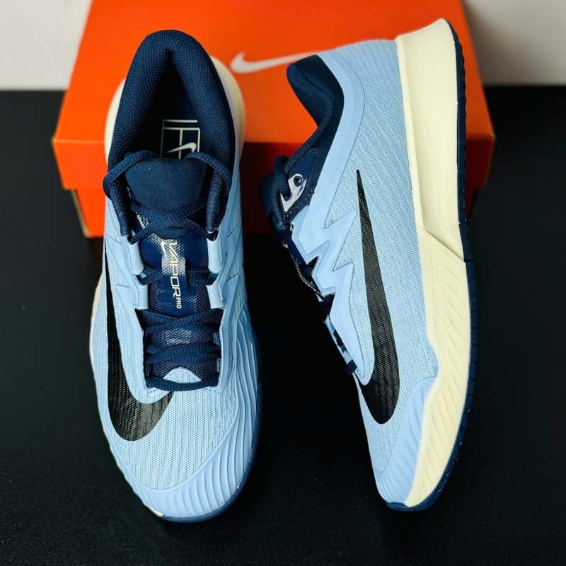 Giày Pickleball Nike Court  Air Zoom Vapor Pro 3 Hc - FZ2161-401 - Màu Xanh Đen