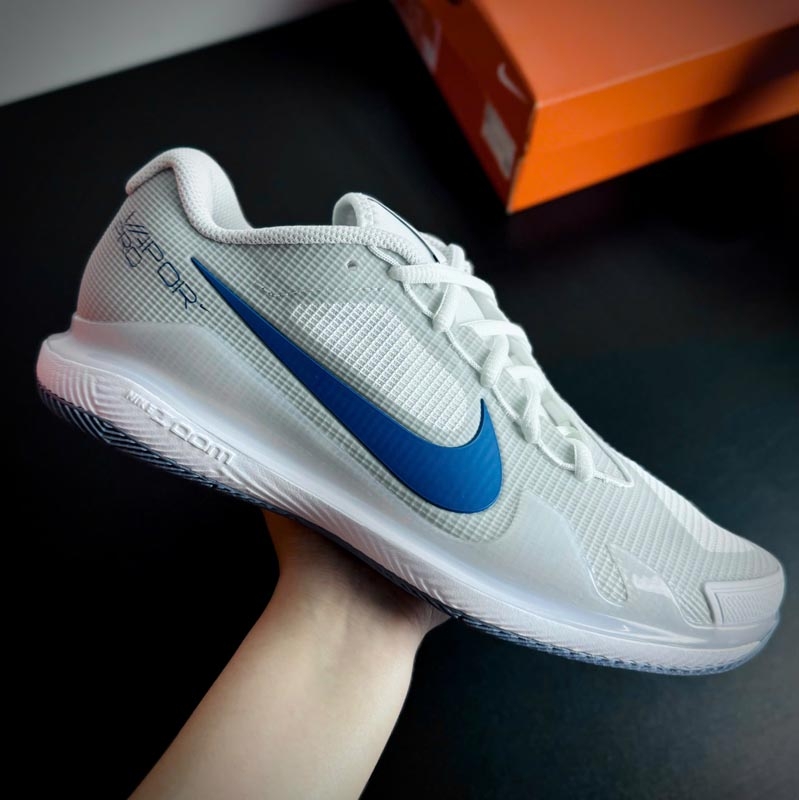 Giày Pickleball Nike Court Air Zoom Vapor Pro - CZ0220-111 - Màu Trắng Xám